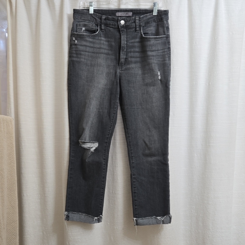 Joe's Jeans Distressed Gray Ankle Jeans Size 30.